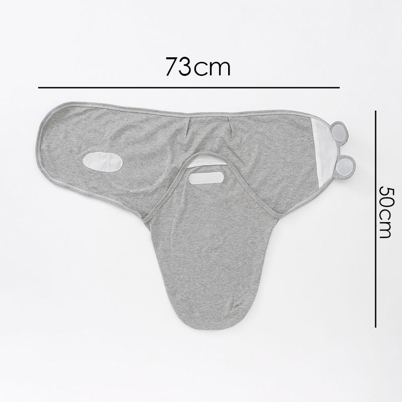 Cotton Swaddle Blanket with Bonnet