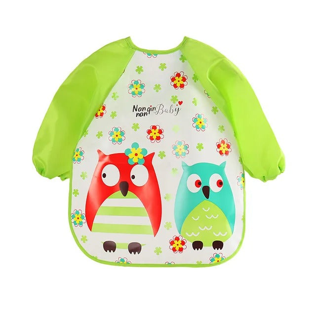 Children's long-sleeved bib apron