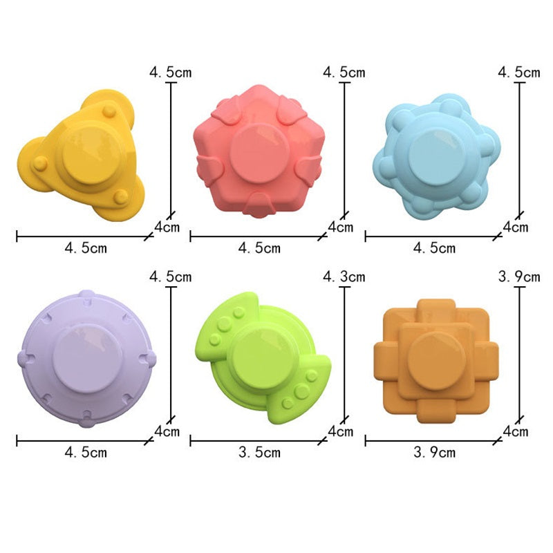 Jeu de Tri de Blocs en Formes Colorées pour Bébé