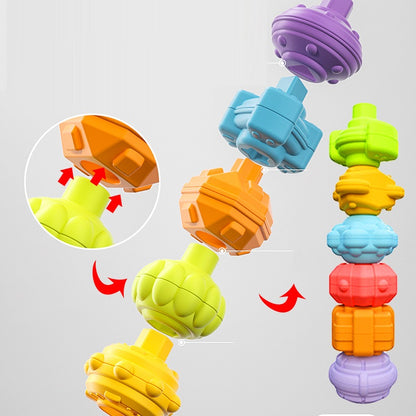 Jeu de Tri de Blocs en Formes Colorées pour Bébé
