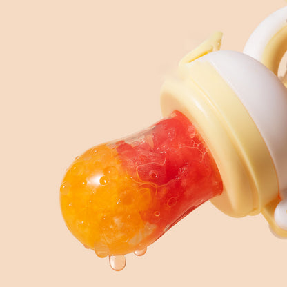Bpa-free silicone fruit pacifier for babies, 3 sizes 
