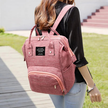 Diaper Backpack - Living Traveling Share
