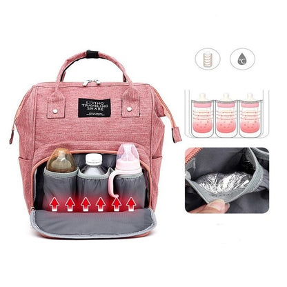 Diaper Backpack - Living Traveling Share