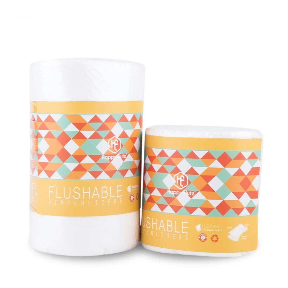 100 biodegradable protective sails for washable diapers