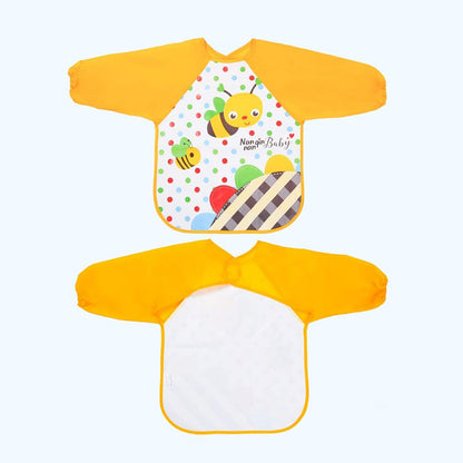 Children's long-sleeved bib apron 