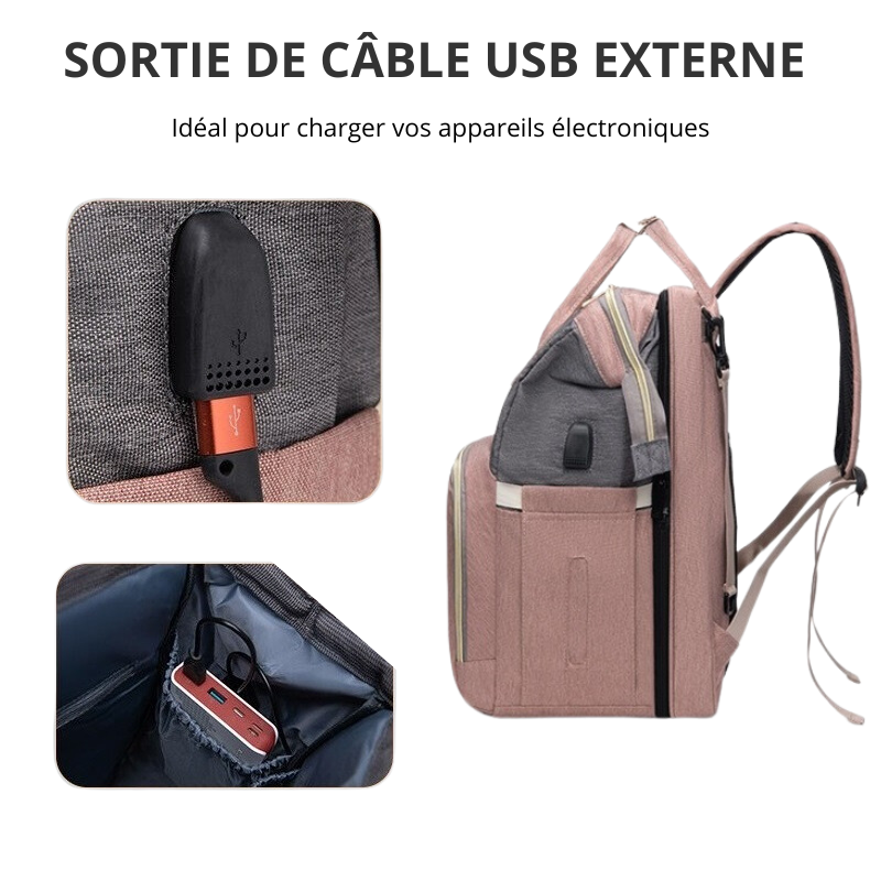 Wickelbetttasche – Geräumig und funktional 