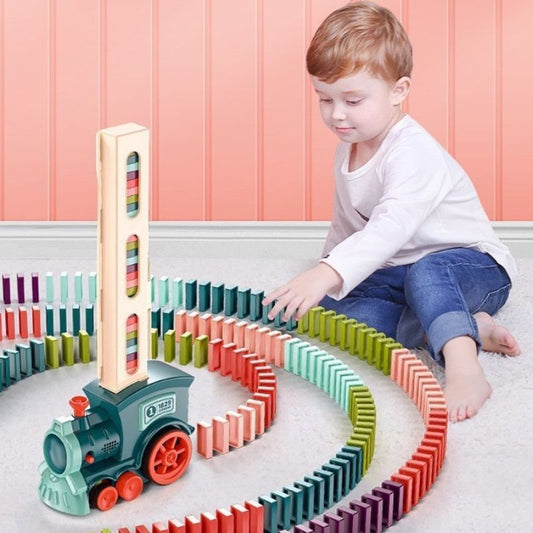 Jouets de Train Domino Automatique 63 pcs