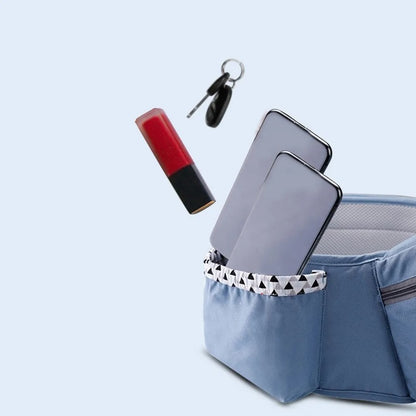 Praktische Babytrage mit Kängurutasche