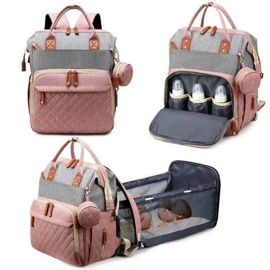 Sac à Langer Bébé Sac à Dos 3-en-1