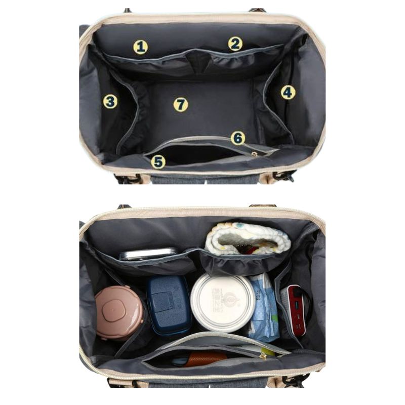 Baby Diaper Bag 3-in-1 Backpack