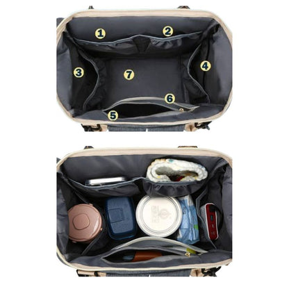 Baby Diaper Bag 3-in-1 Backpack
