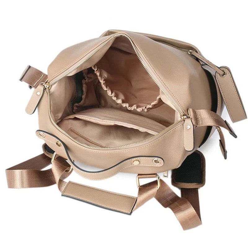 Schicker und praktischer Wickelrucksack