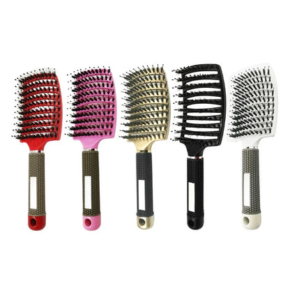 Brosses à cheveux démêlante en poils de sanglier