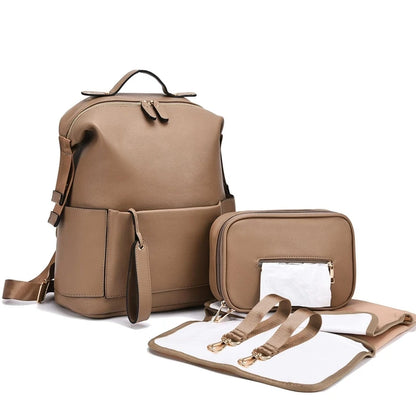 Schicker und praktischer Wickelrucksack