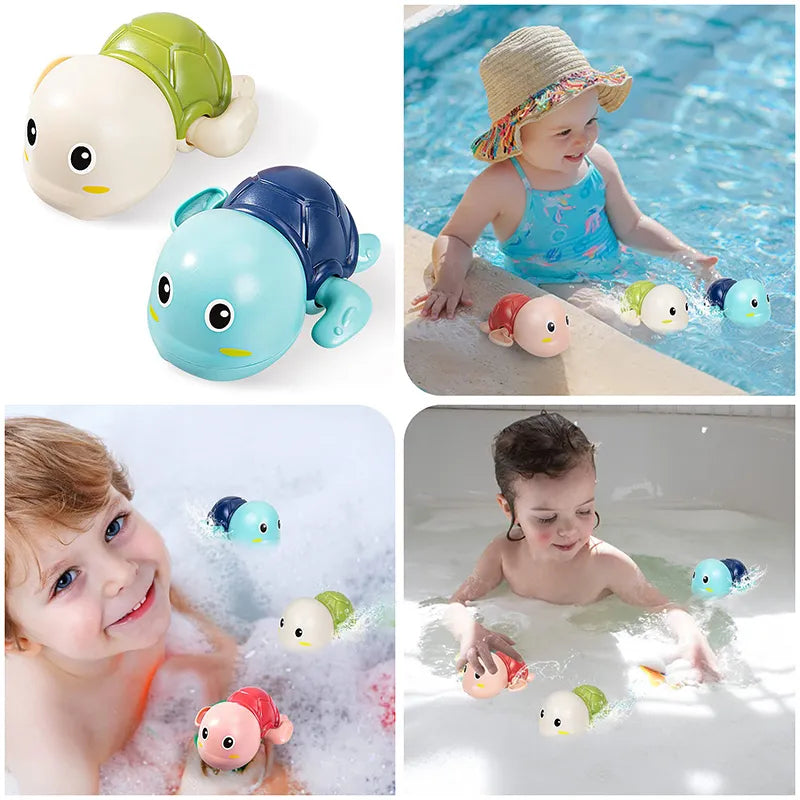 Baby-Badespielzeug – schwimmende Schildkröte