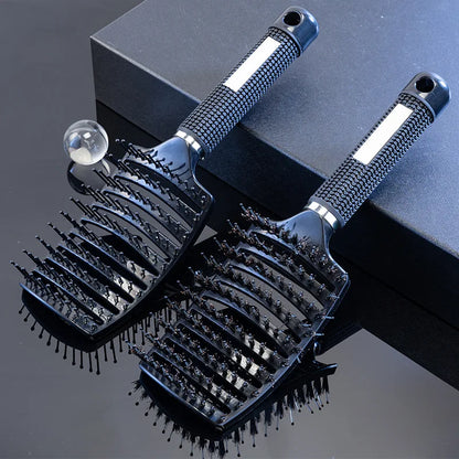 Brosses à cheveux démêlante en poils de sanglier