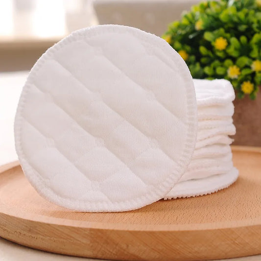 Lot de 10 coussinets d’allaitement lavables en coton