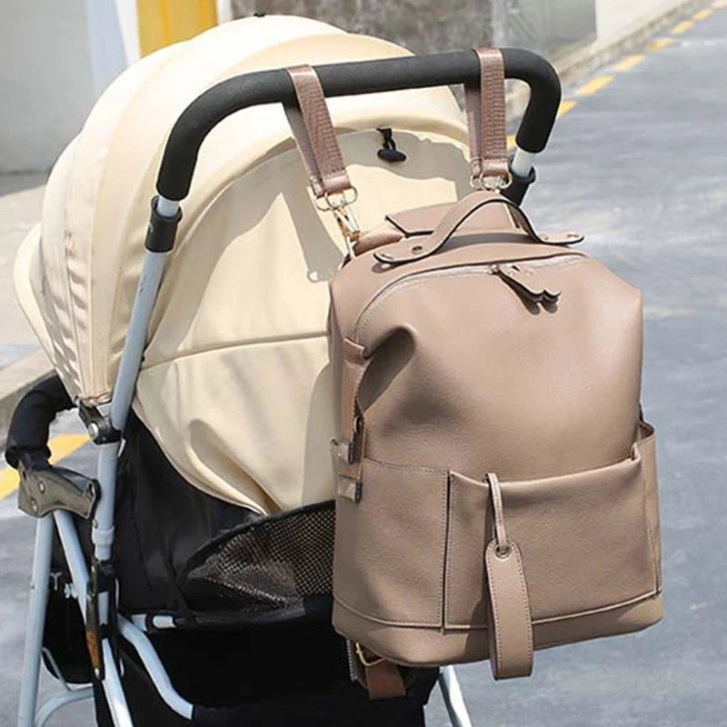 Schicker und praktischer Wickelrucksack