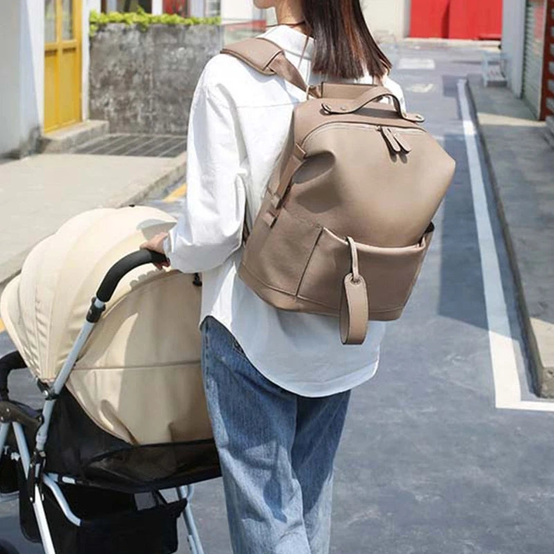 Schicker und praktischer Wickelrucksack