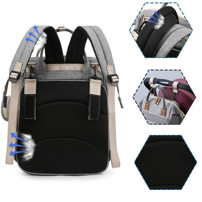 Baby Diaper Bag 3-in-1 Backpack
