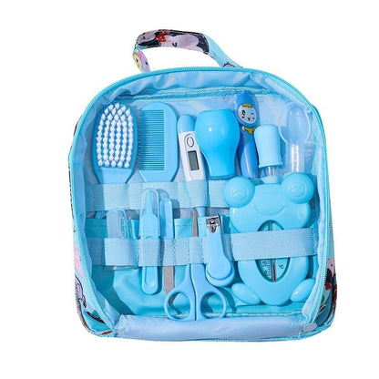 Babypflegeset 12-teilig, komplettes tragbares Toilettenset 