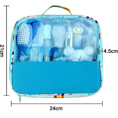 Babypflegeset 12-teilig, komplettes tragbares Toilettenset 
