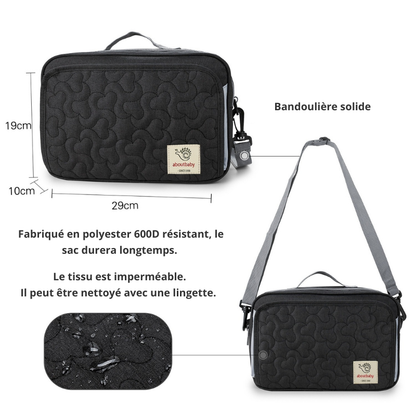 Wasserdichte Wickeltasche - Kinderwagentasche
