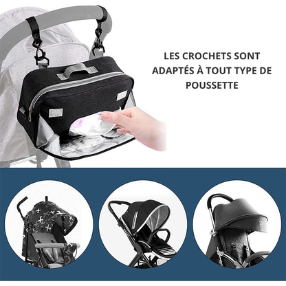 Wasserdichte Wickeltasche - Kinderwagentasche