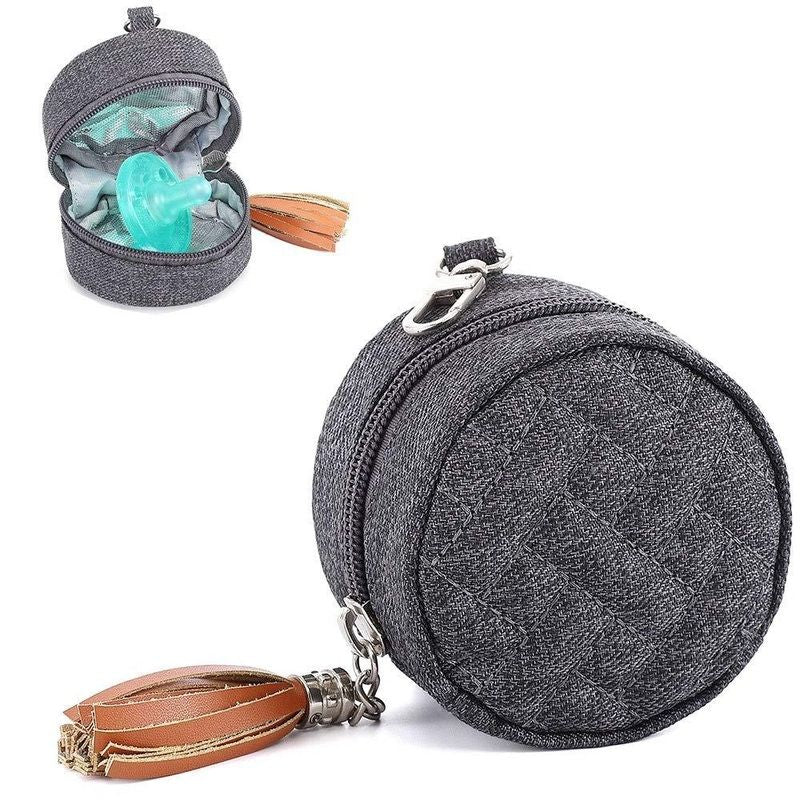 Large capacity Diaper Bag with detachable pacifier case 
