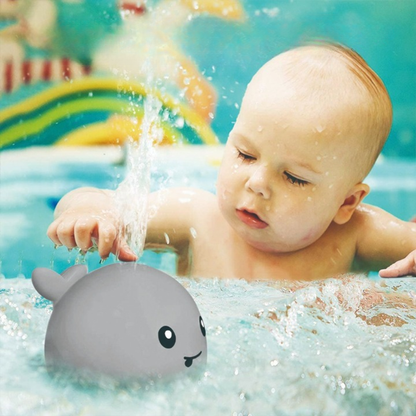 Jouet de bain baleine d'éveil arroseur pour bébé - Storeyza